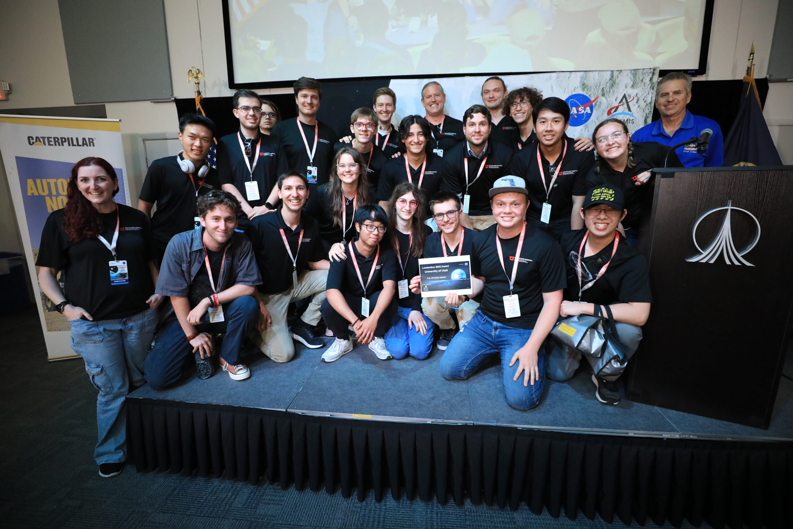 The University of Utah in Salt Lake City is the winner of NASA’s 2025 Lunabotics Robotics Competition.