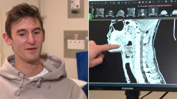 St Vincent’s Hospital’s robotic surgery saves Melbourne man’s ability to speak and eat