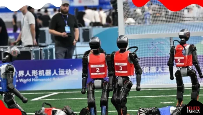 Beijing hosts the first humanoid robot competition in the world
