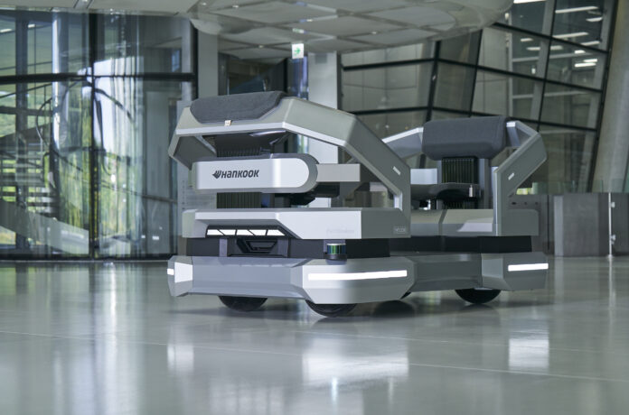 Hankook shows off the mobility of tomorrow with 3D-printed tires and a vehicle that has spherical tyres