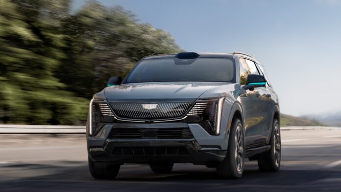 The 2028 Cadillac Escalade IQ is a vehicle that doesn’t require your eyes to drive