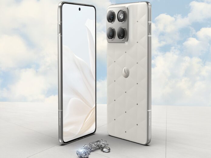 Swarovski is giving the Motorola Edge 70 a makeover
