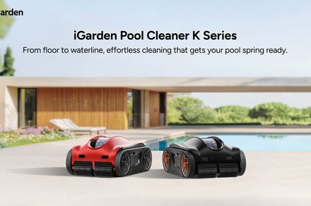 iGarden’s Spring Deals on Robotic Pool Cleaner Lineup is Turning Heads with Discounts as low as $300