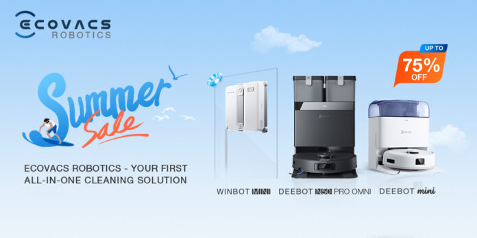 Make Summer Cleaning Effortless with ECOVACS’ All-in-One Solutions at Great Deals