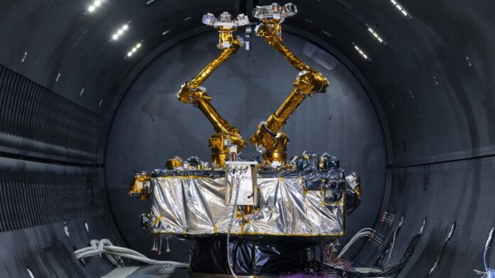 DARPA readies robotic deep-space repair satellite for 2026 launch