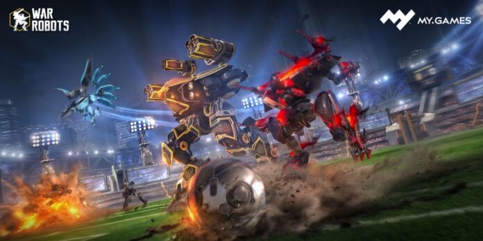 War Robots turns a battlefield into a football stadium for its World Iron Cup