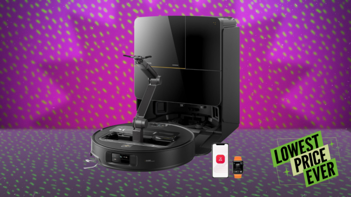 This Roborock Smart Vacuum Has a Robot Arm and Is 50% Off Right Now